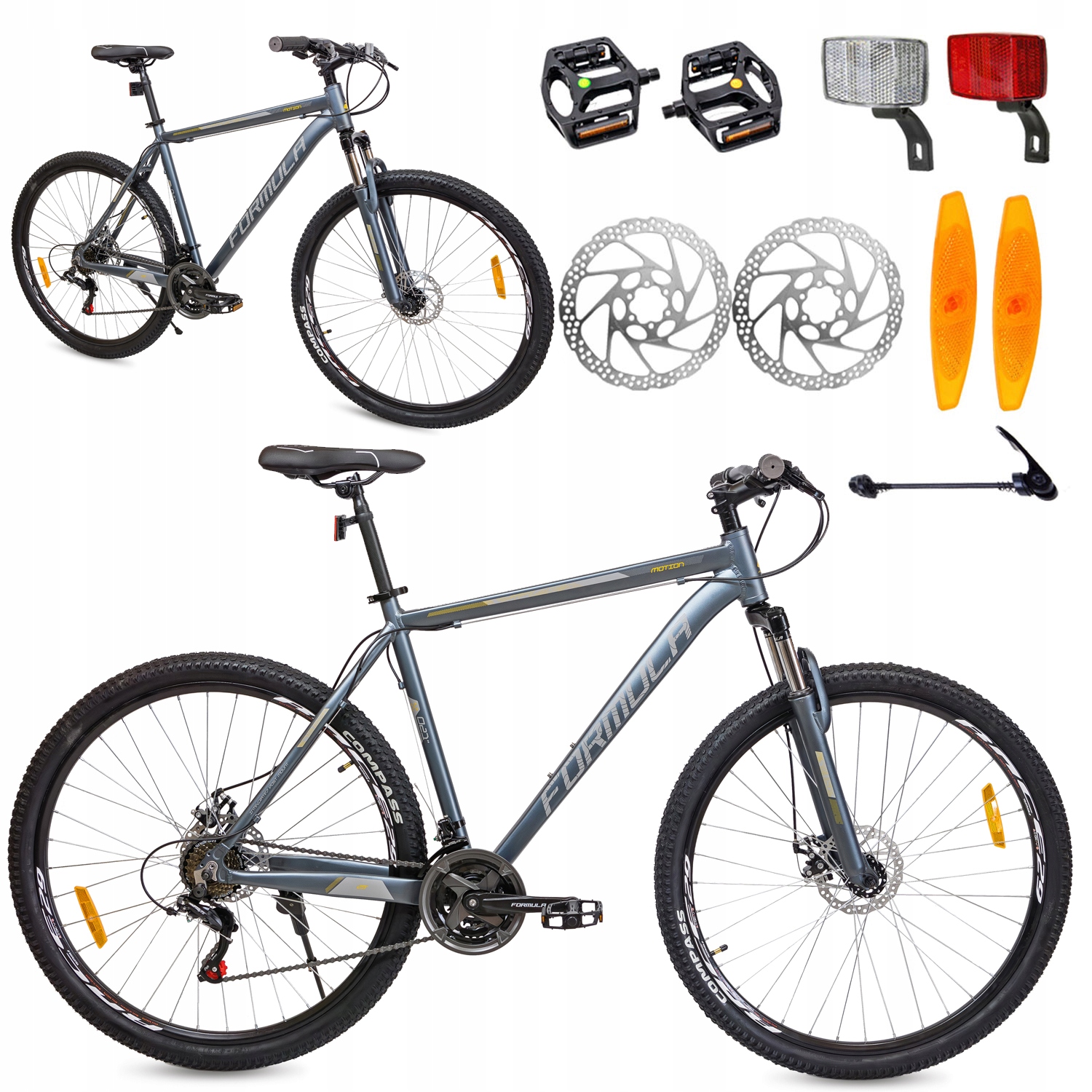 Rower górski 29 męski Mtb Shimano cali aluminiowy hamulce tarczowerama 19"