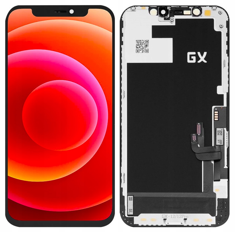 Oled displej Gx pro Apple iPhone 12 12 Pro LCD displej Rámeček