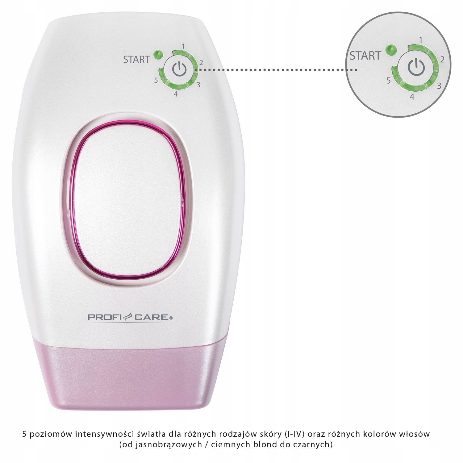 DEPILATOR LASEROWY IPL ProfiCare PC-IPL 3024 Stan opakowania oryginalne