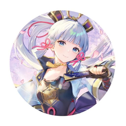 Przypinka Genshin Impact Ayaka wzór2