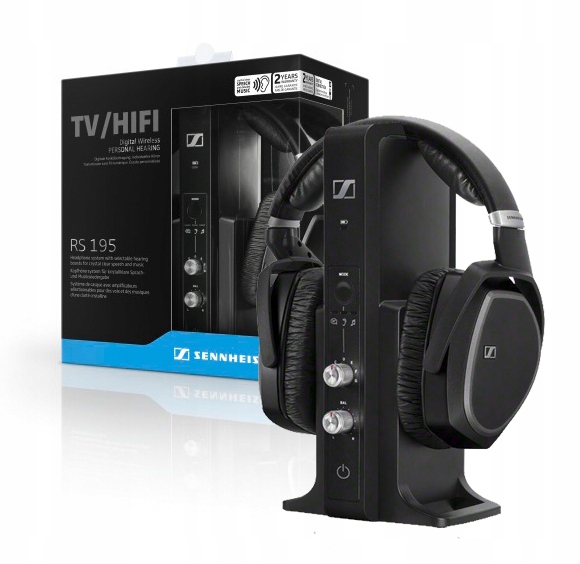 Bezdrôtové slúchadlá pre televízor Sennheiser Rs 195 18h 100m 117 dB