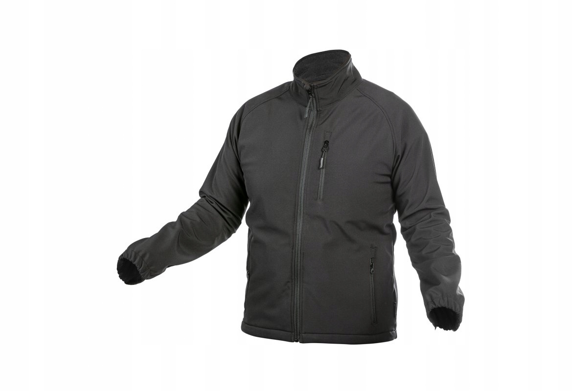 Hogert Kurtka Przeciwdeszczowa Softshell Biese Czarna M