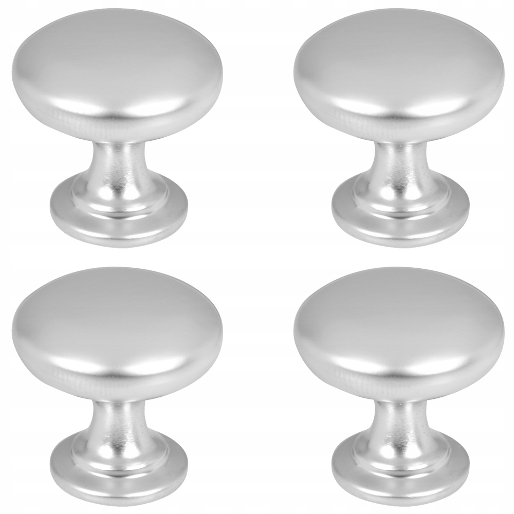 

4x Gałka Meblowa,uchwyt Do Szuflad,szaf Aluminium