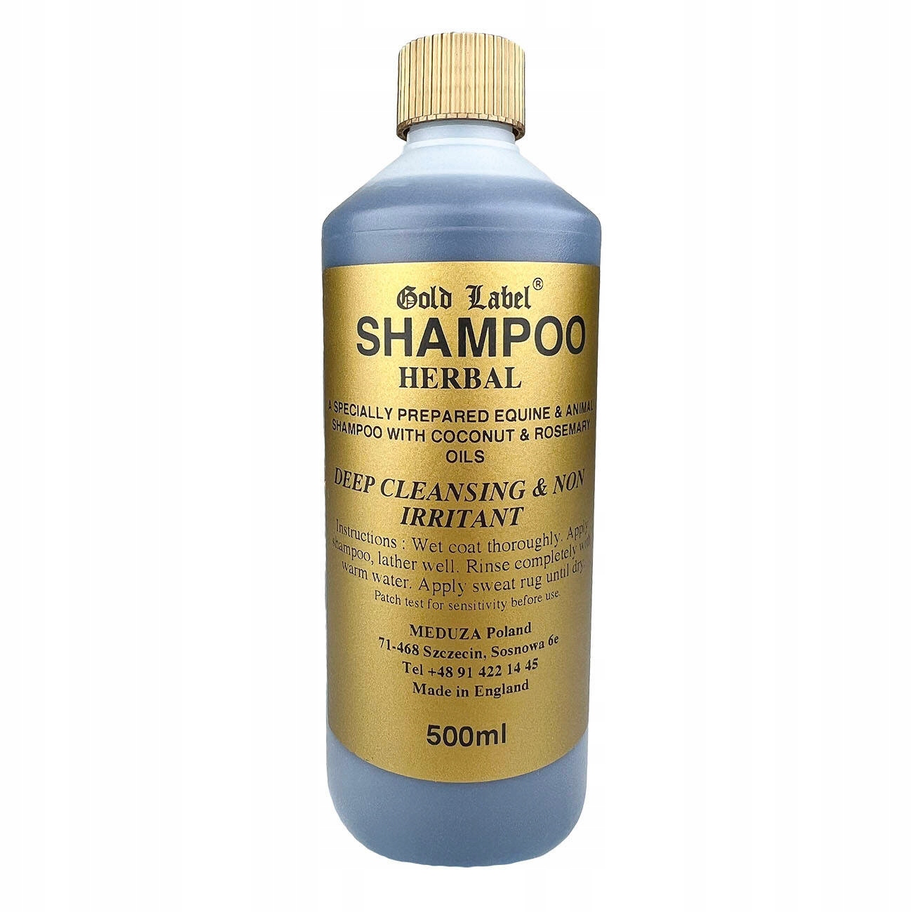 Herbal Shampoo Gold Label szampon ziołowy 500ml