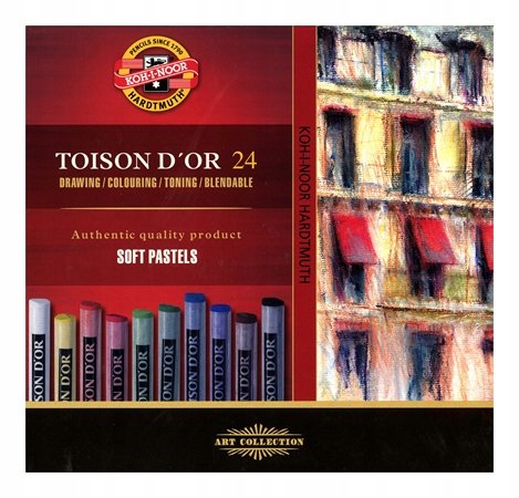 Křída "Toison 8514/12", 24ks, Koh-i-noor