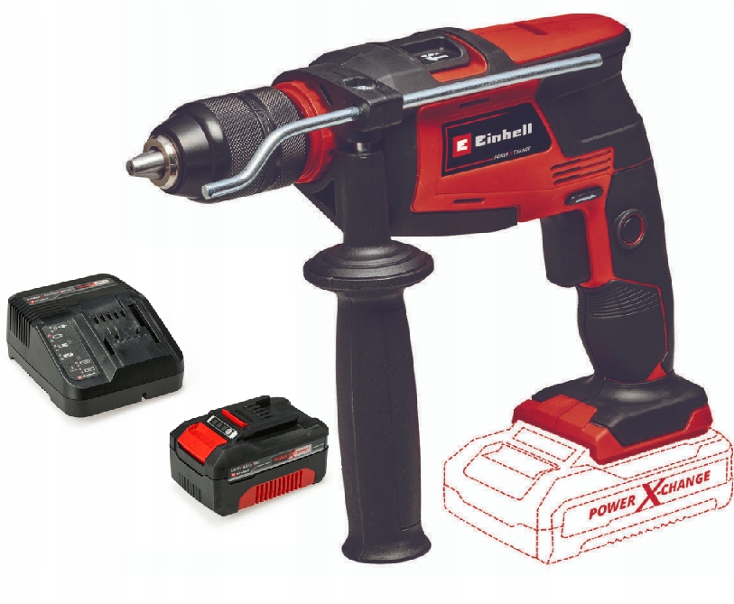 Einhell Příklepová Vrtačka Tc-id 18 LI 4513960 Sada Akumulátor 4,0AH