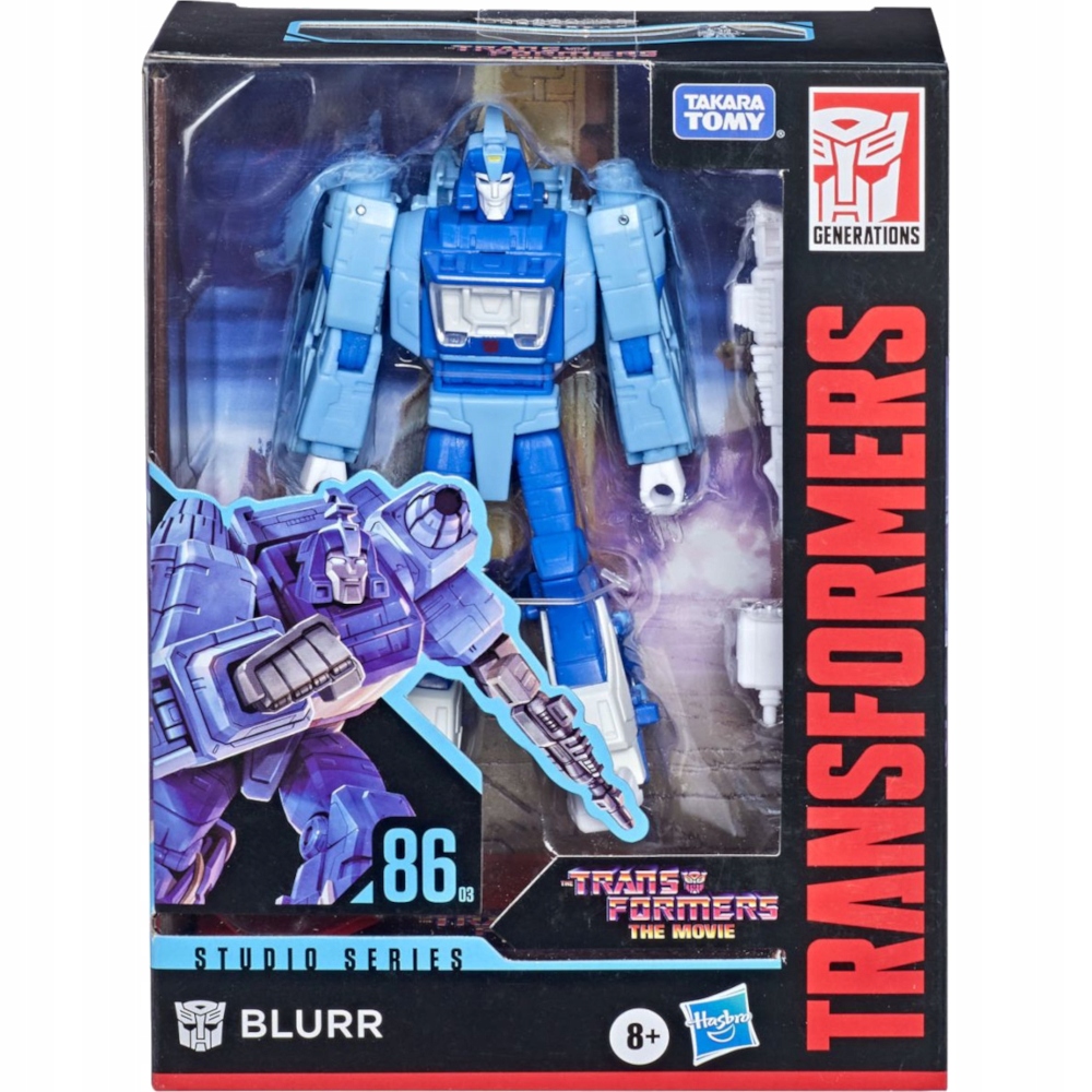 Transformers The Movie Studio Series Takara Tomy Hasbro Autobot Blurr 86-03