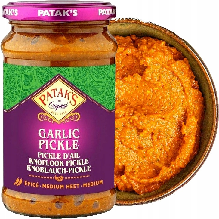 

Pasta Średnio Ostry Indyjski Czosnek 300g Pataks