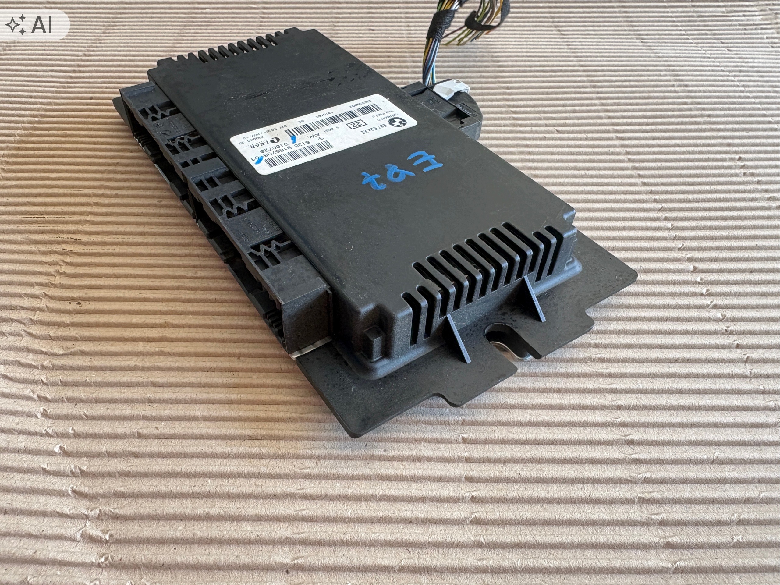 BMW E87 modul Bedienteil Leuchten 9166708