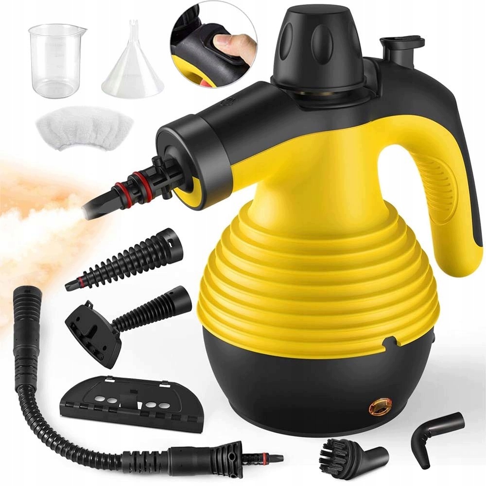 Parní Čistič Vysavač 1050 W 3 Bar Rychlé Předehřívání
