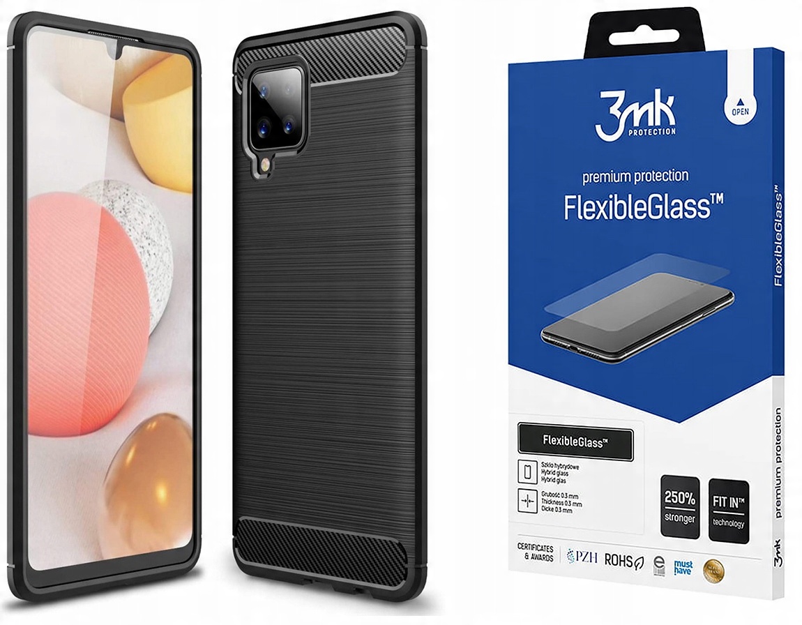 

Etui Case Samsung Galaxy A42 5G Slim + Szkło 3MK