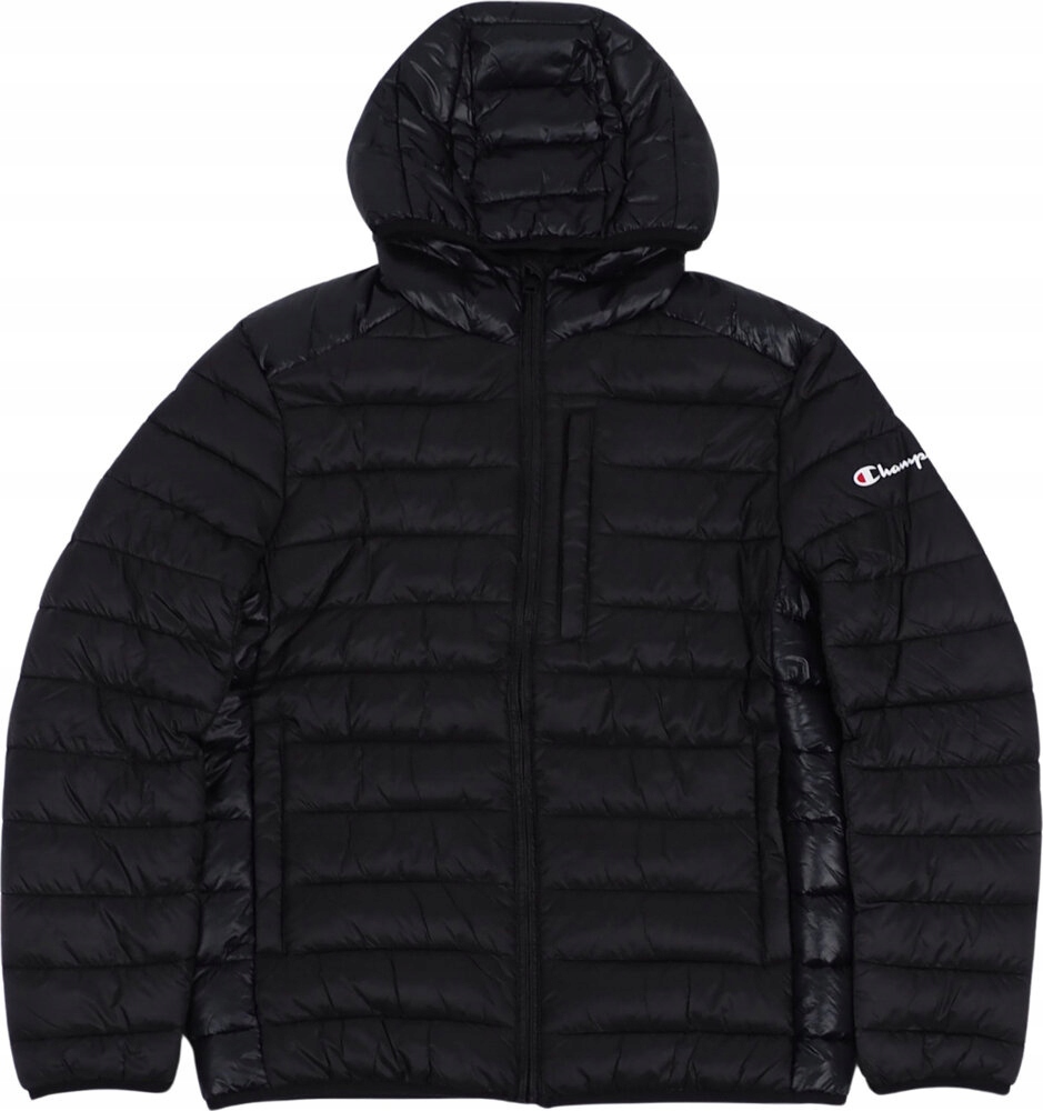 Pánská Bunda Champion Hooded Černá 220340 KK001 r S