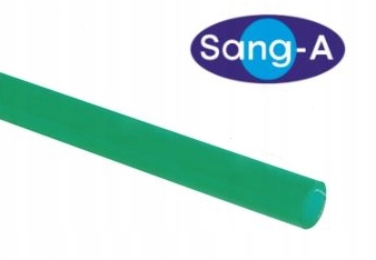 Pneumatická polyuretanová hadice Pu 6x4 mm zelená rolka 50 m