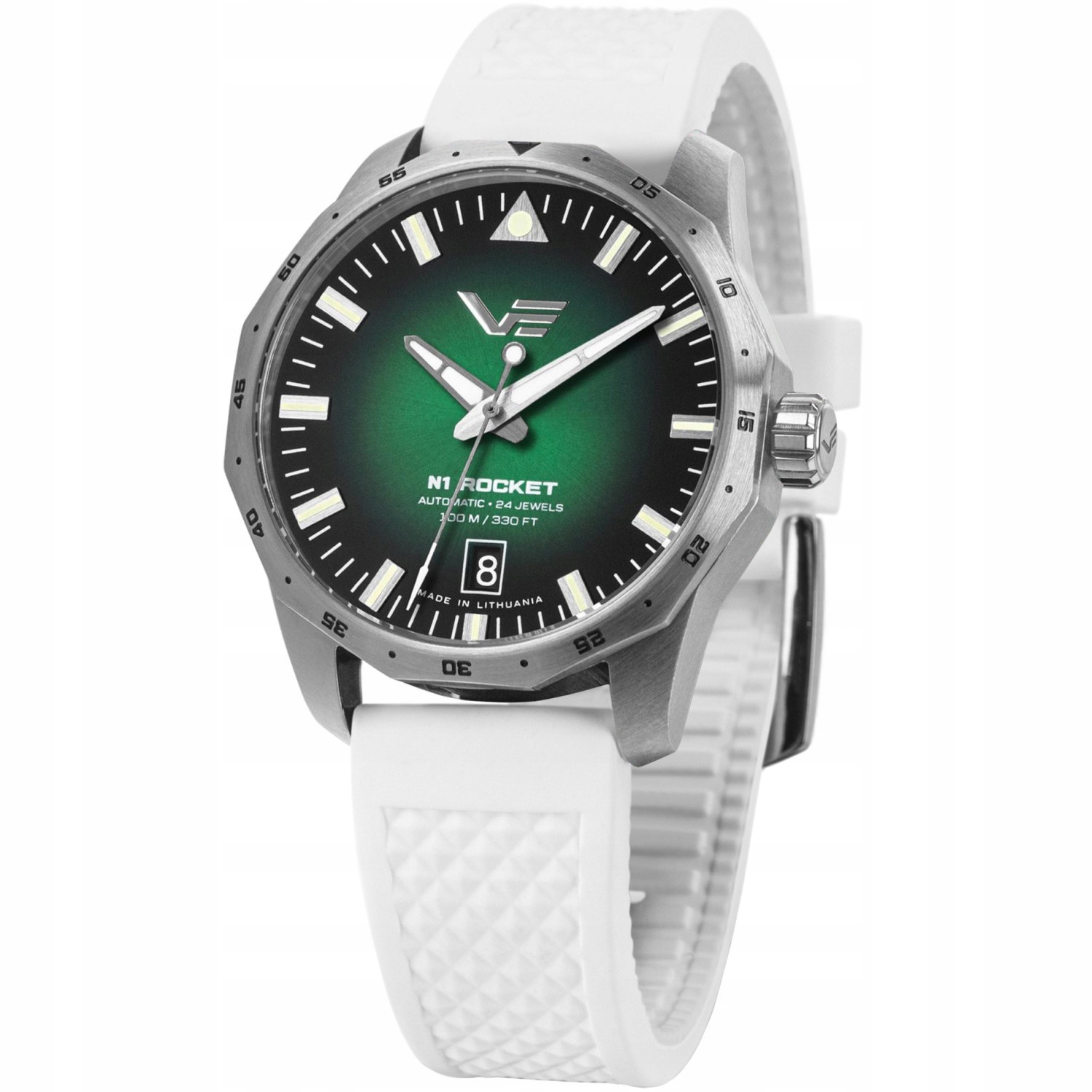 Hodinky Vostok Europe NH35A-125A749SW bílé