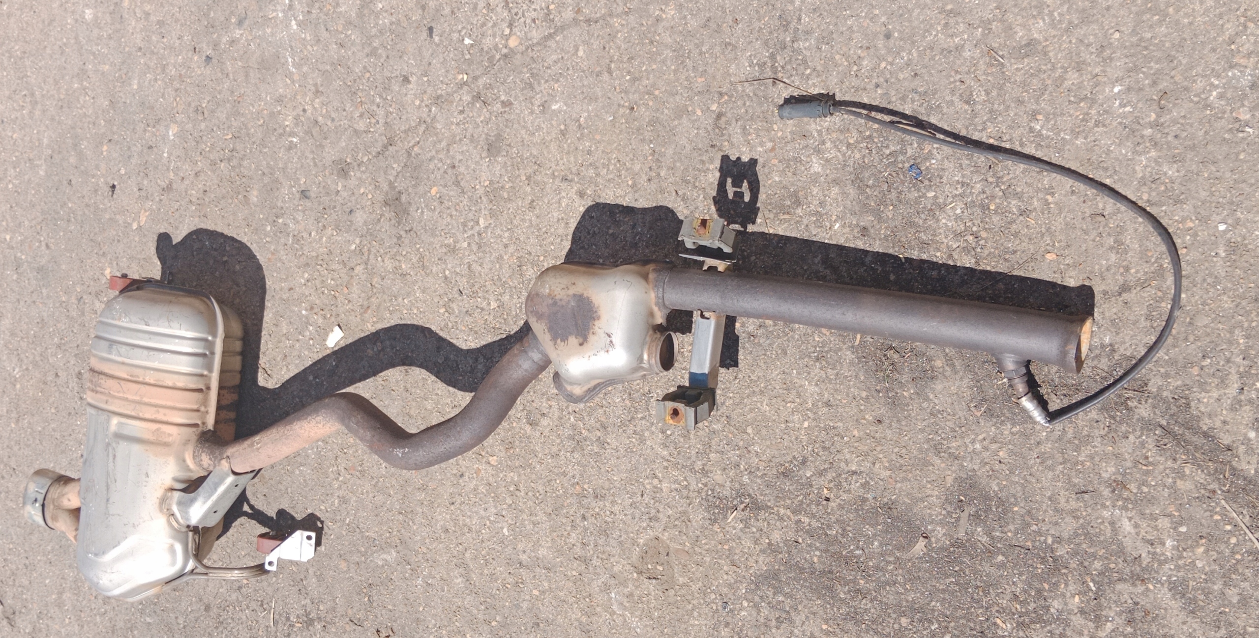 BMW E85 muffler, exhaust KONCOWY 7542922