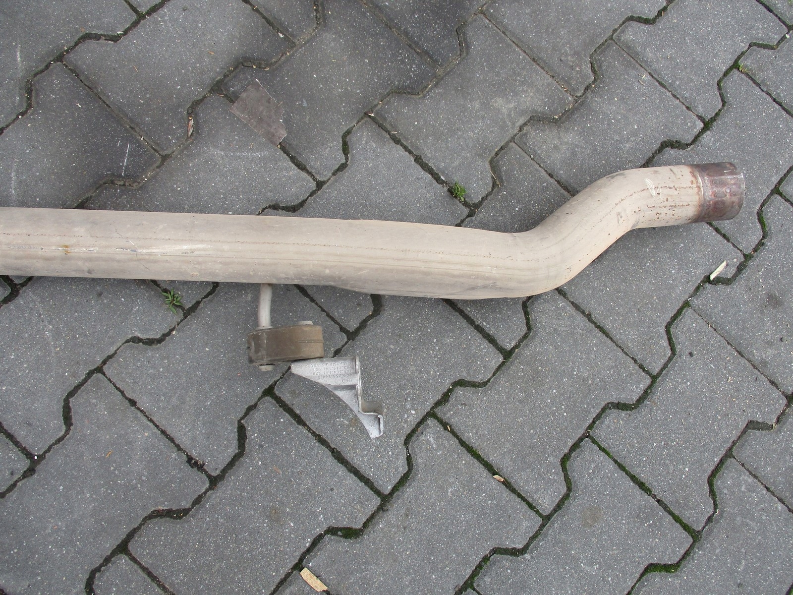 muffler, exhaust AUDI A4 4G0253612M