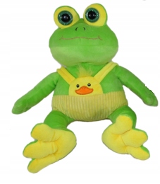 

Żaba Pluszowa Maskotka Z Głosem Dźwięk 28 CM