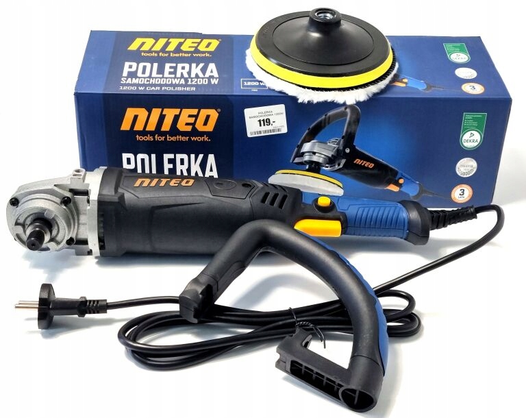 1200W NITEO АВТОМОБИЛЬНЫЙ ПОЛИРОВЩИК
