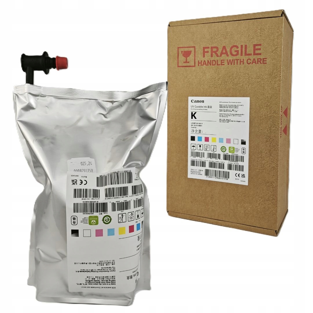 Inkoust Canon IJC257 Uv Ink Black 2 l pro Arizona 1240, 1260, 300, 640, 550