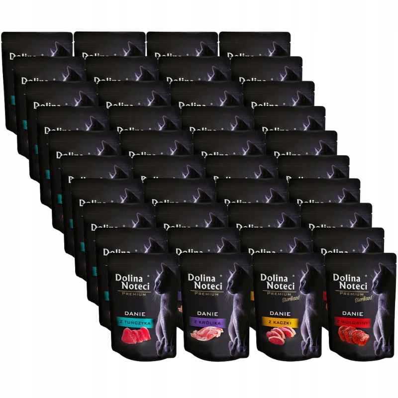 Dolina Noteci Premium pokrm Mix Chutí pro kočky 40x85 g