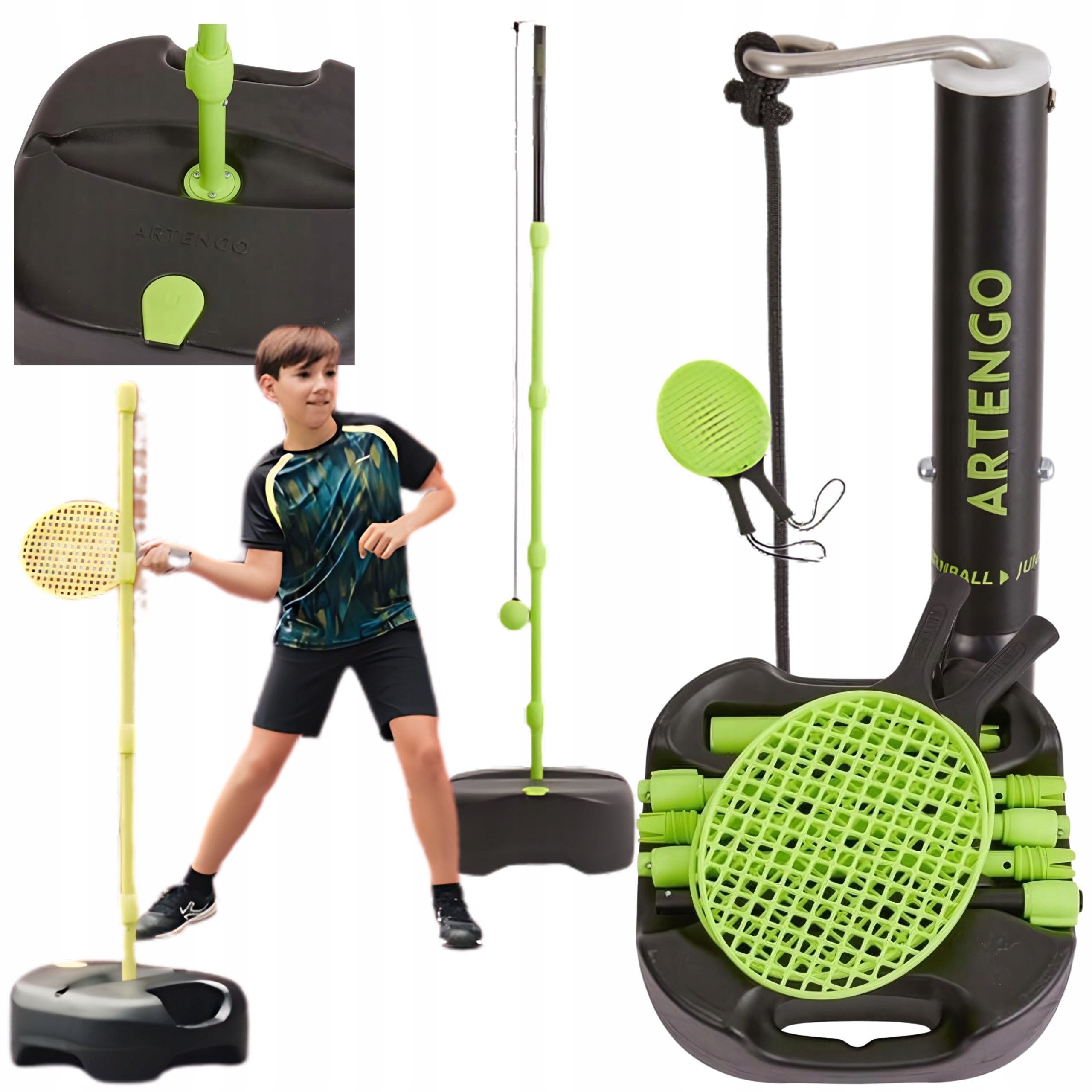 Set Tesnis 1 Sloupek 2 Rakety 1 Míč Velký Set zahradní pro Speedball