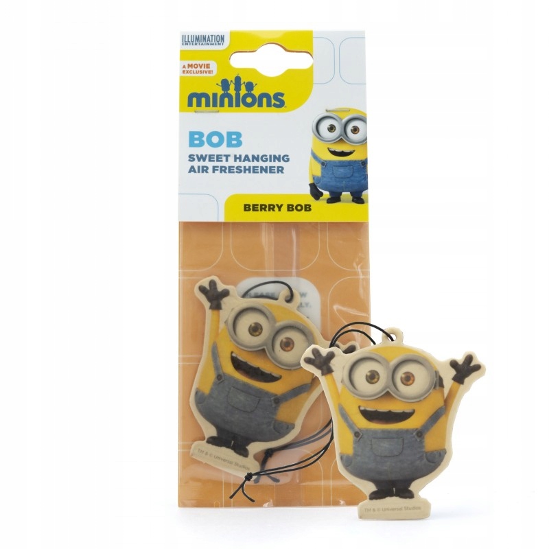 Zapach samochodowy Minionki Bob Owoce Leśne