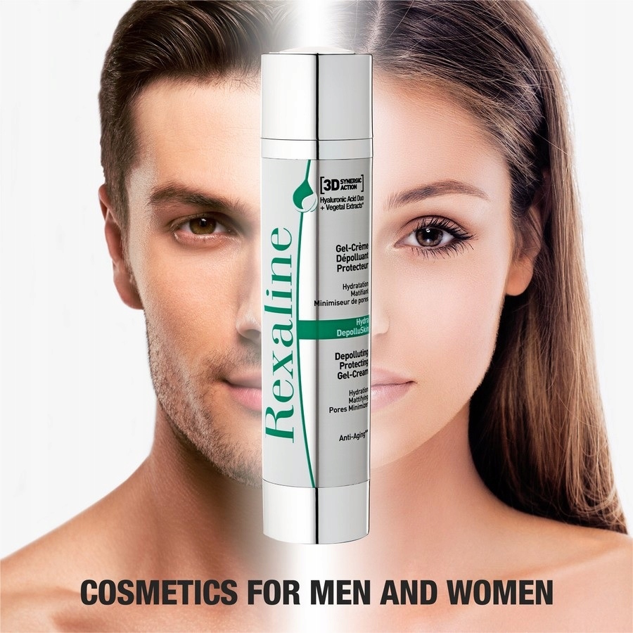 Rexaline Hydra DepolluSkin detoxikační krém minimalizující matující póry
