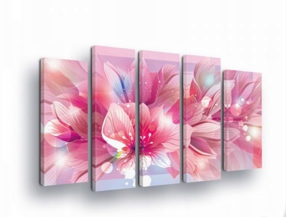 Obraz 150x100 Kvety ľalie lotos abstrakcia moderný dizajn stien