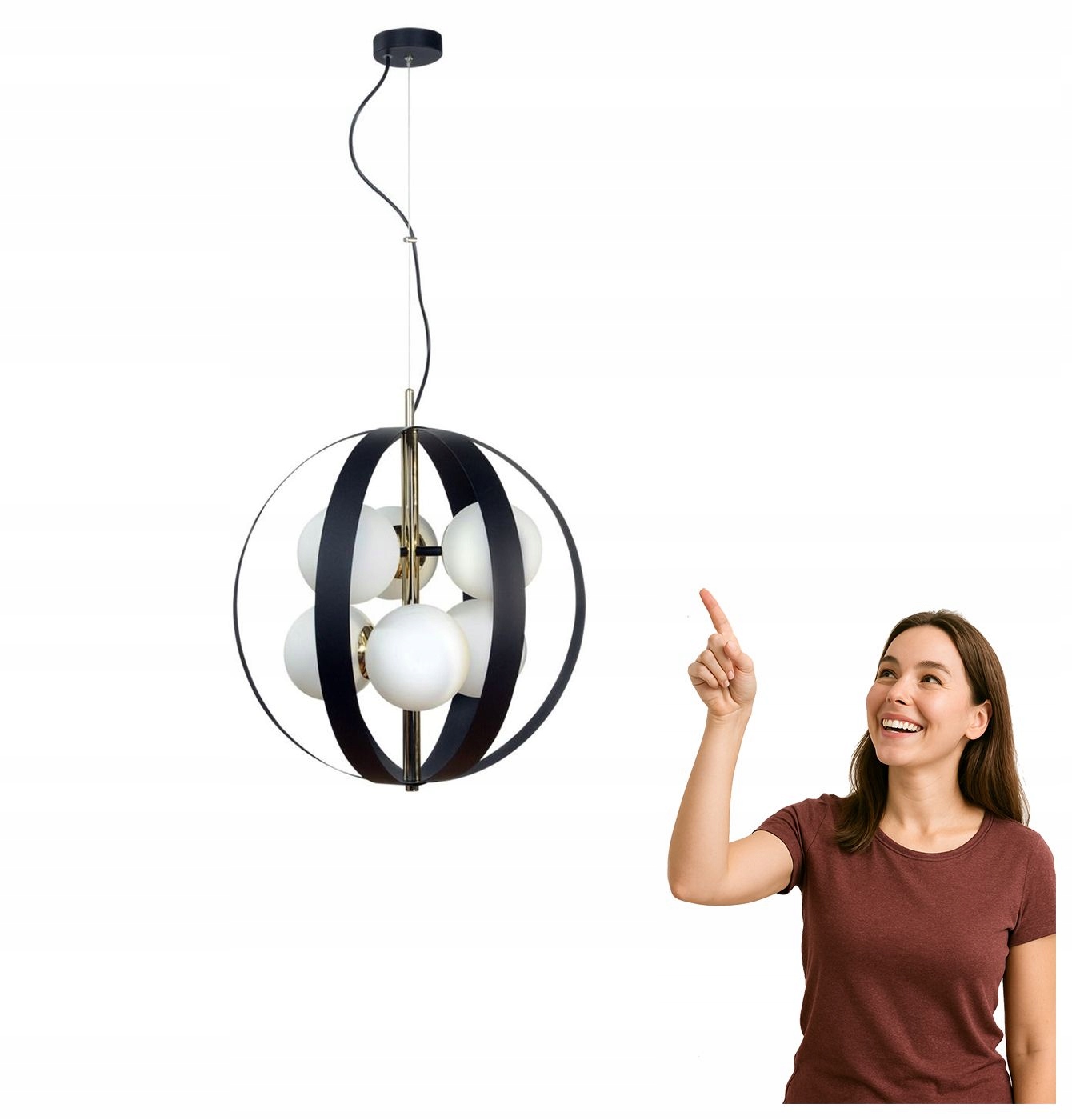 Závesná lampa Nela 1138 Zuma Line
