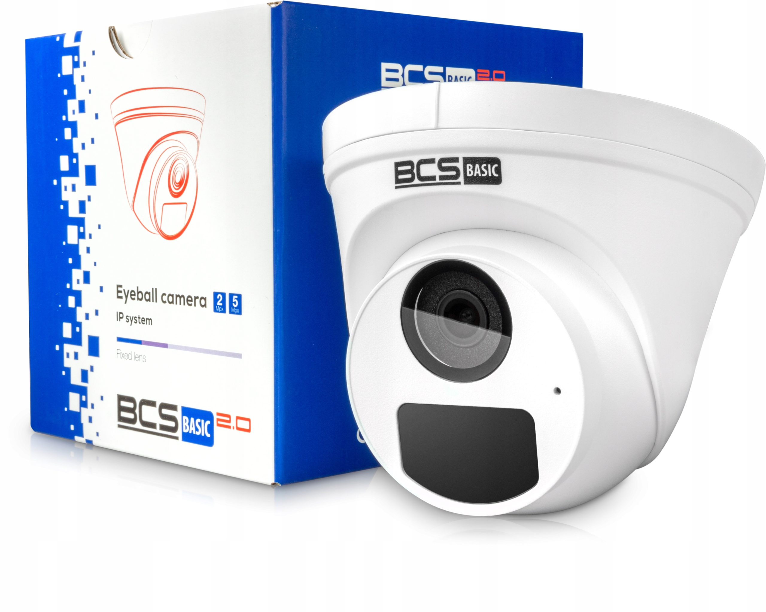 

BCS-B-EIP15FR3 Kamera kopułkowa Ip 5MPx 2K+ Apka