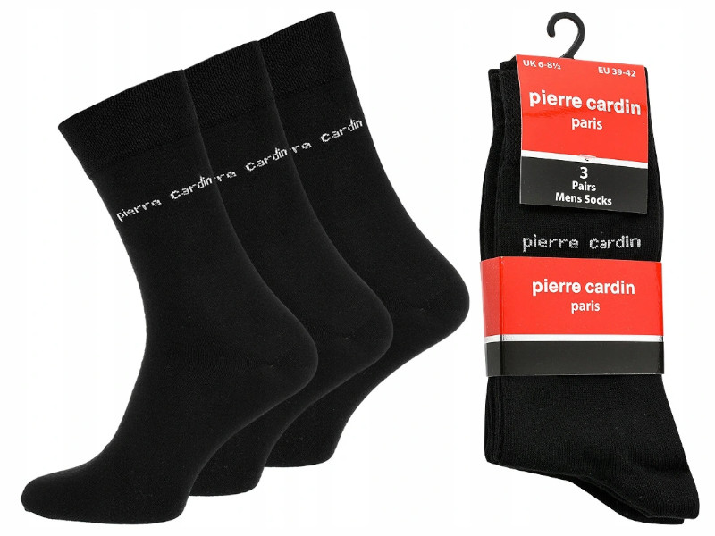 

Skarpety Męskie Pierre Cardin Black 43/46 3-pak