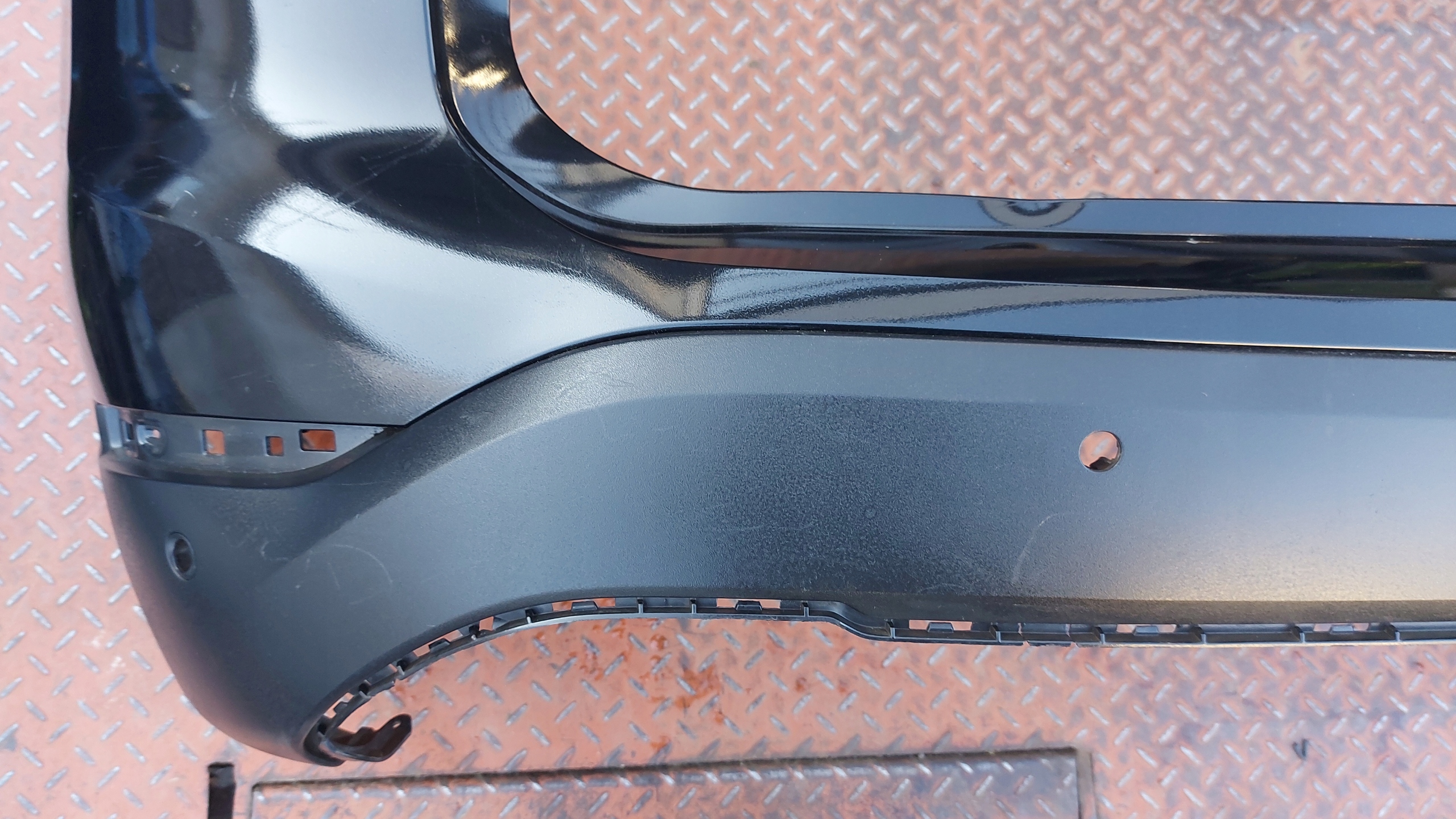 bumper rear part rear BMW X1 F48