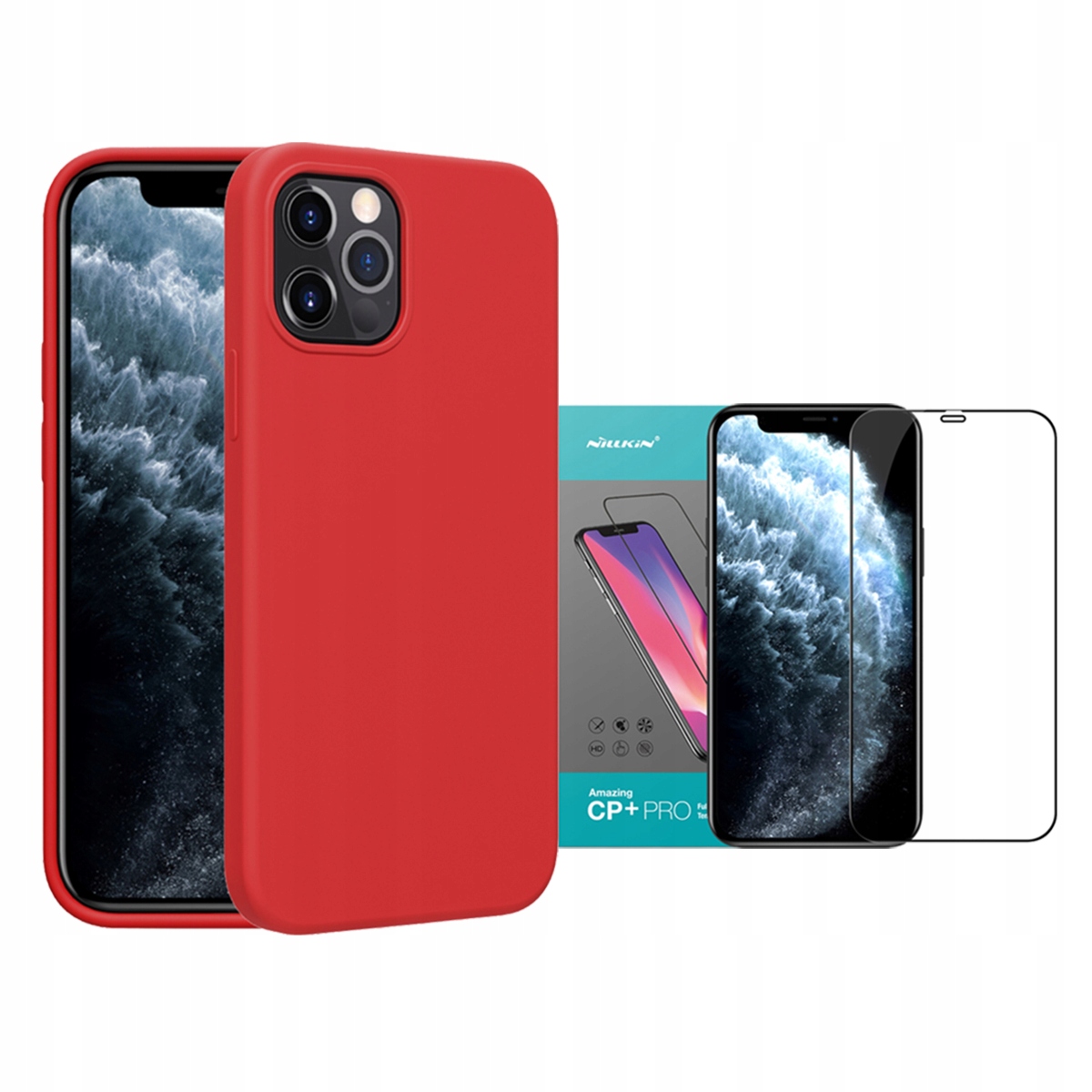 

Nillkin Etui Do Iphone 12/12 Pro + Szkło Nillkin