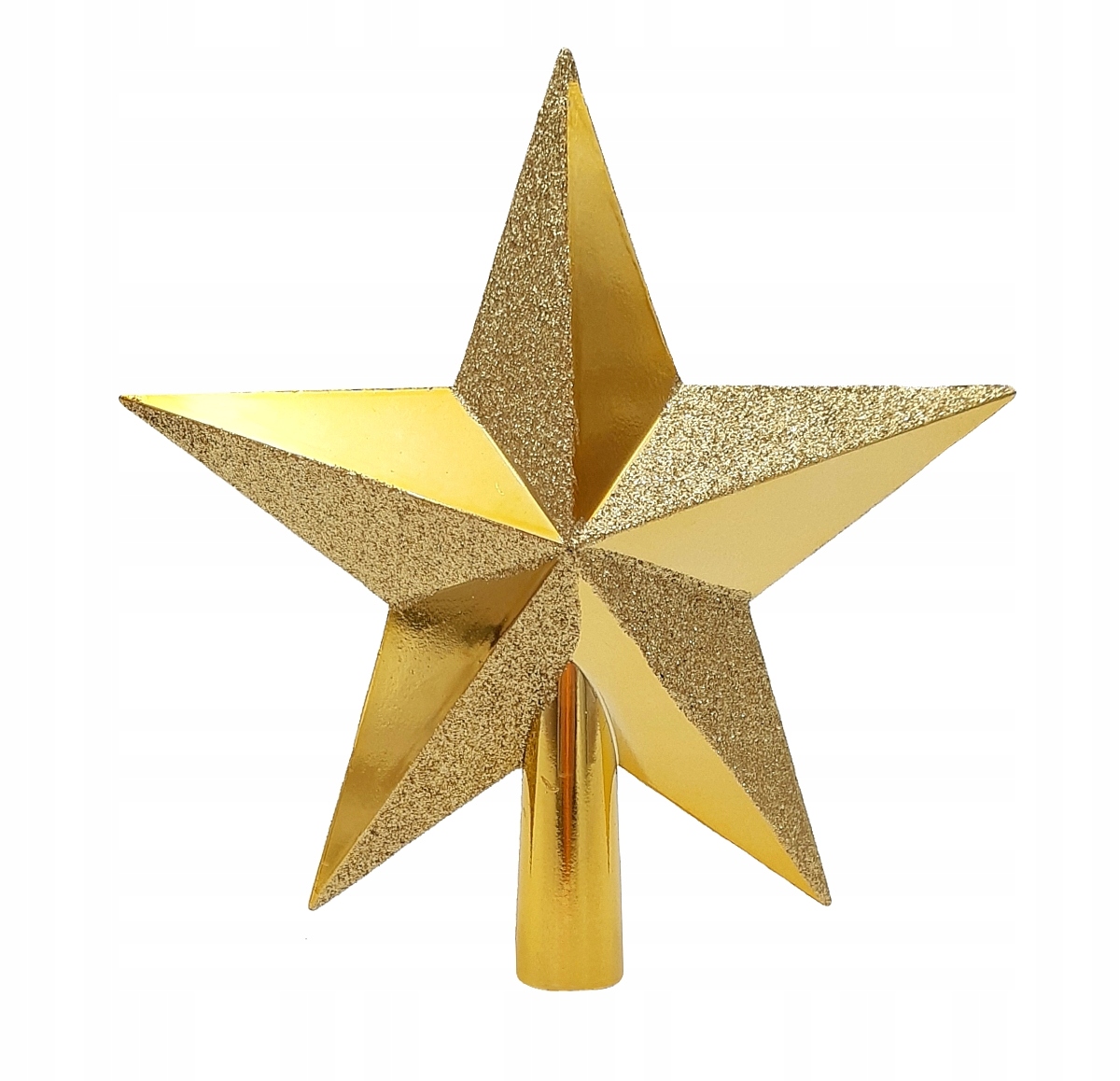 

Gwiazda Choinkowa Złota Czubek Na Choinkę Szpic