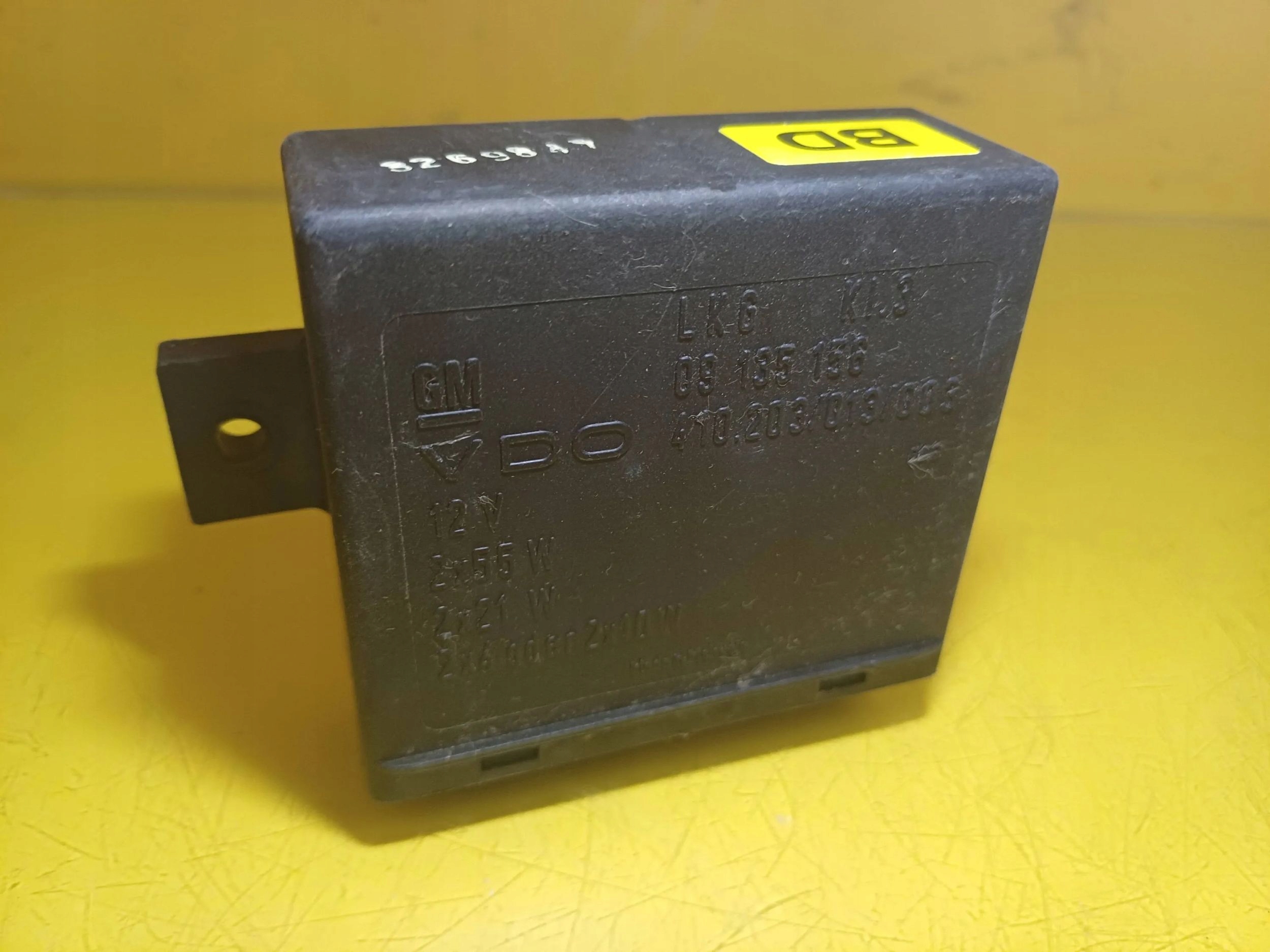 MODUŁ STEROWNIK ŚWIATEŁ OPEL ZAFIRA A 09135156 NR1135