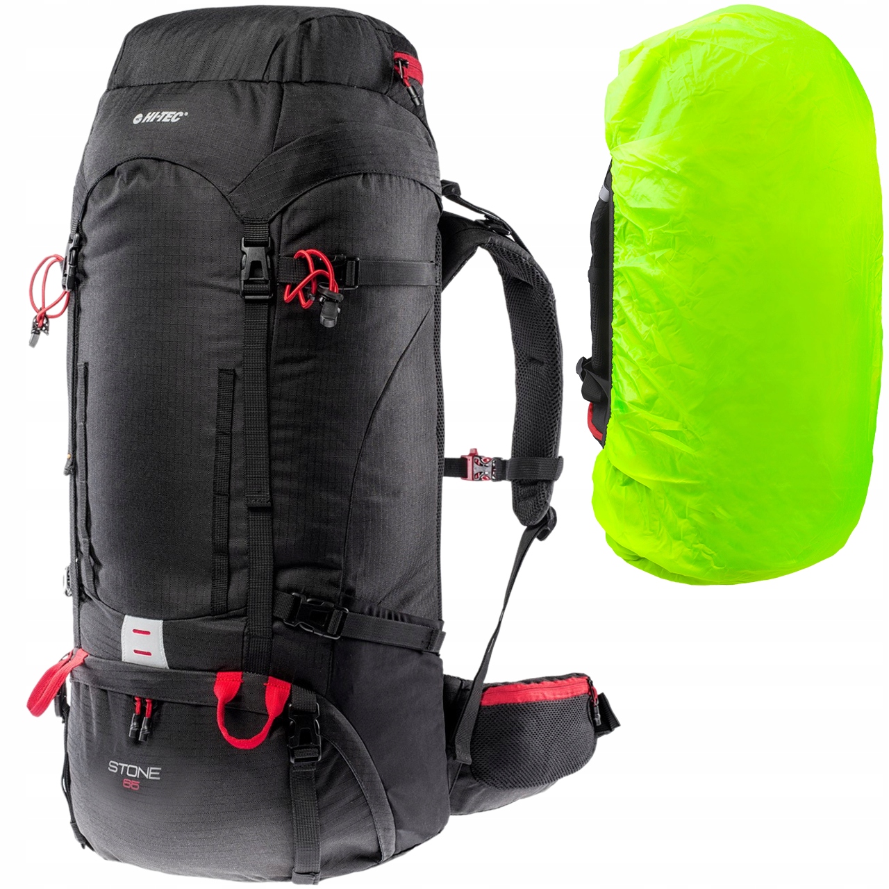 Batoh Hi-tec Stone Cestovní Horský S Pouzdrem 65L