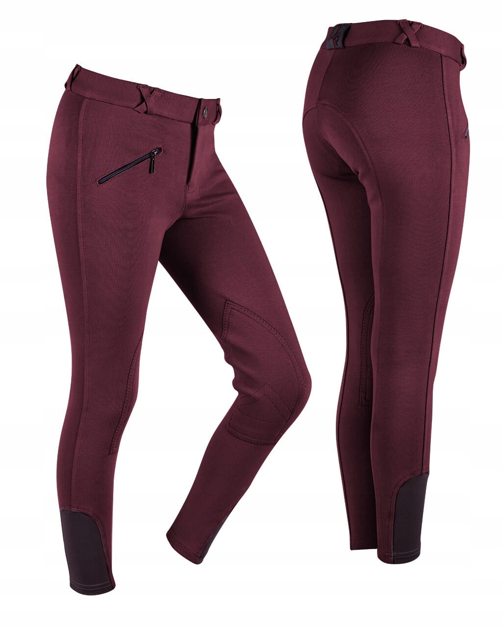 

Qhp Bryczesy Junior Burgundy bordowe (r: 152)