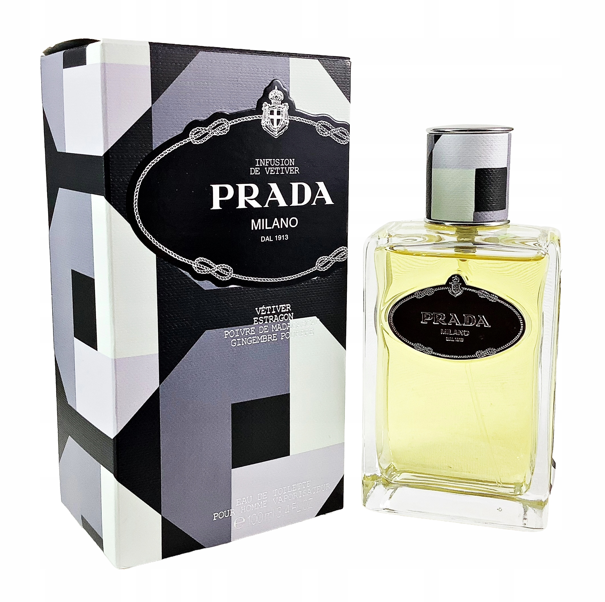 Prada Milano Infusion De Vetiver Pour Homme 100 ML Eau De Toilette Unikát