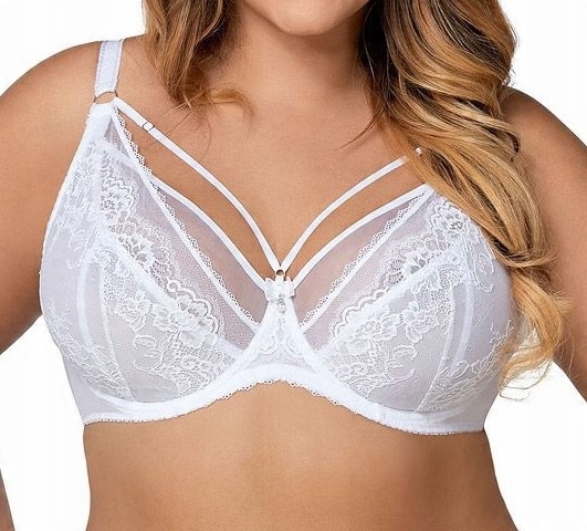 

Biustonosz soft Lady White 1824 koronka Ava 85 C