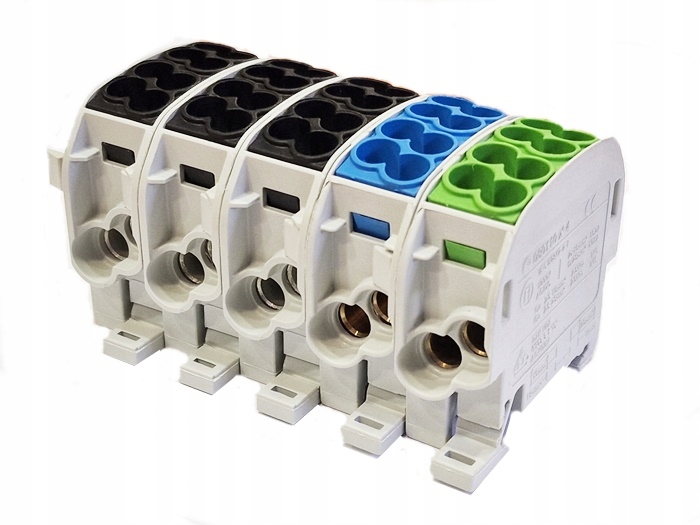 

Blok rozdzielczy zacisk odgałęźny 5x8 zacisków5x25