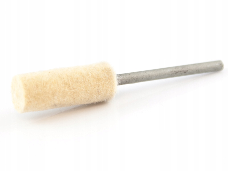 

Filc Polerski Trzpień 12x25x3 Walcowy Polerowanie