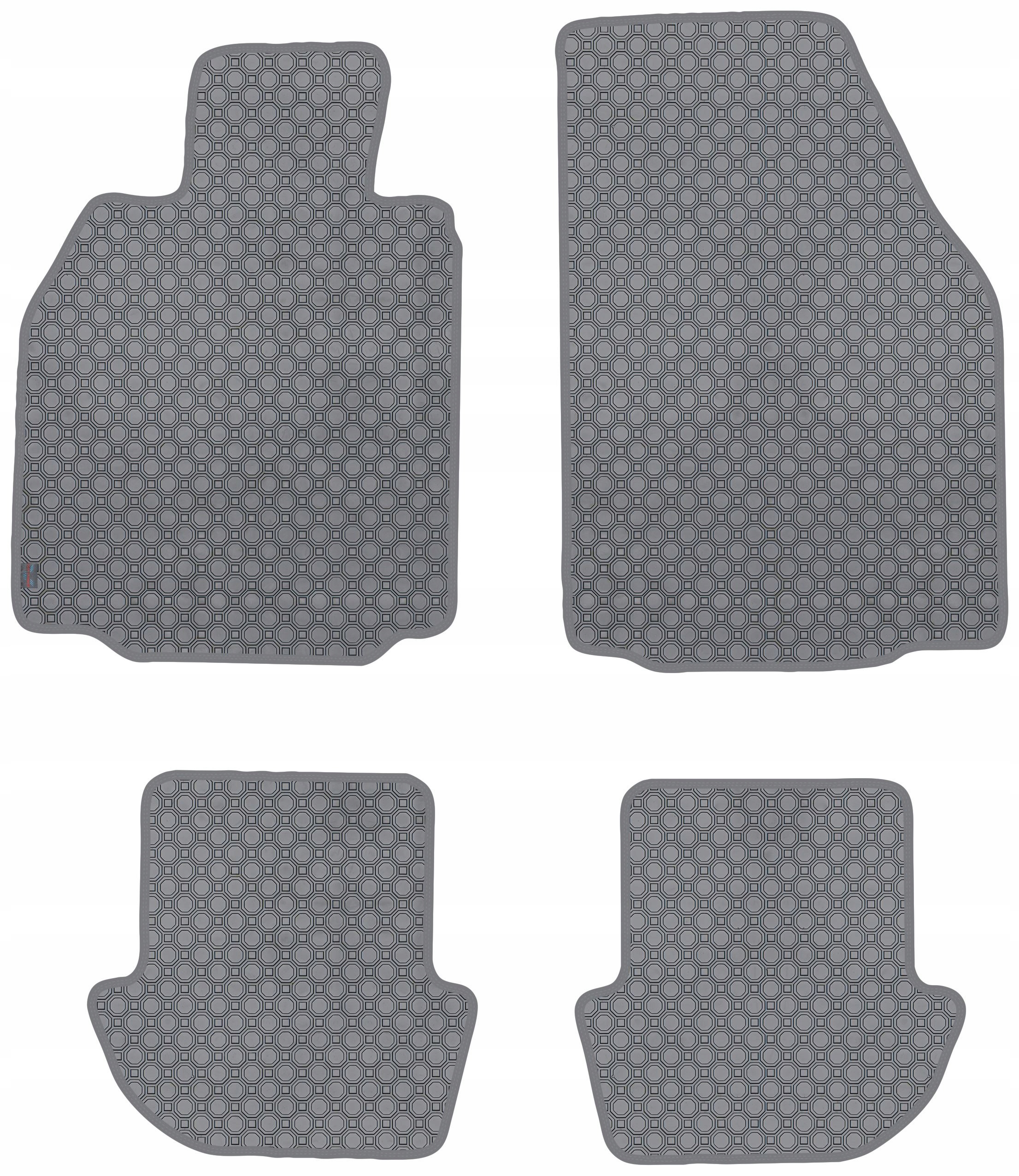 Porsche 911 977 2004-2011 Килимки гума СІРА