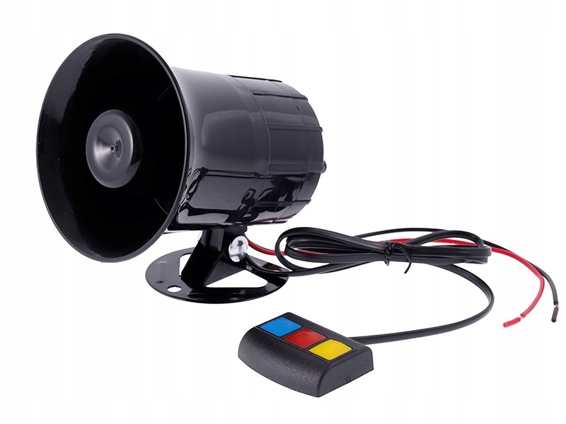 

Megafon Syrena Alarm 12V 100W 3-tonowa Policja