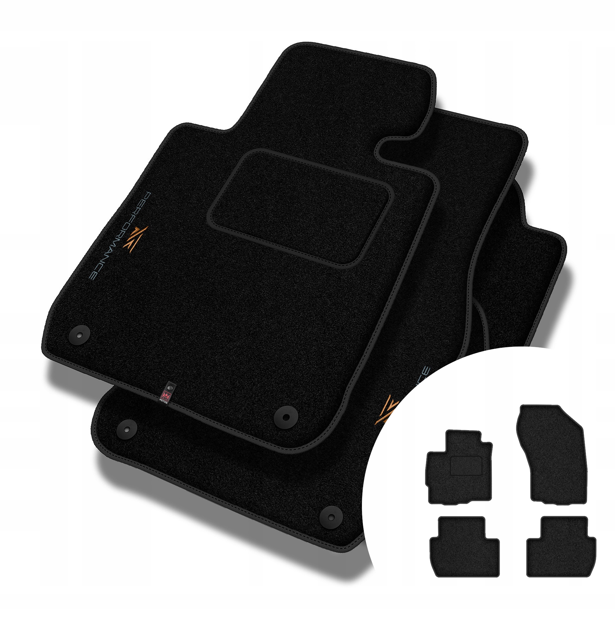 Velurové koberce Performance pro Citroen C-Crosser 2007-2012