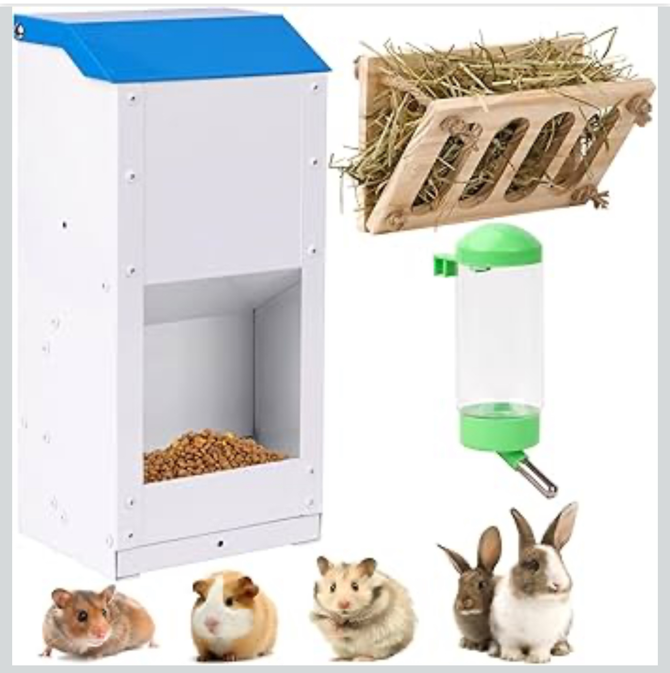 Levně Dávkovač pro křečka a křečky, králíky, prasátka, 3 kg, láhev vody