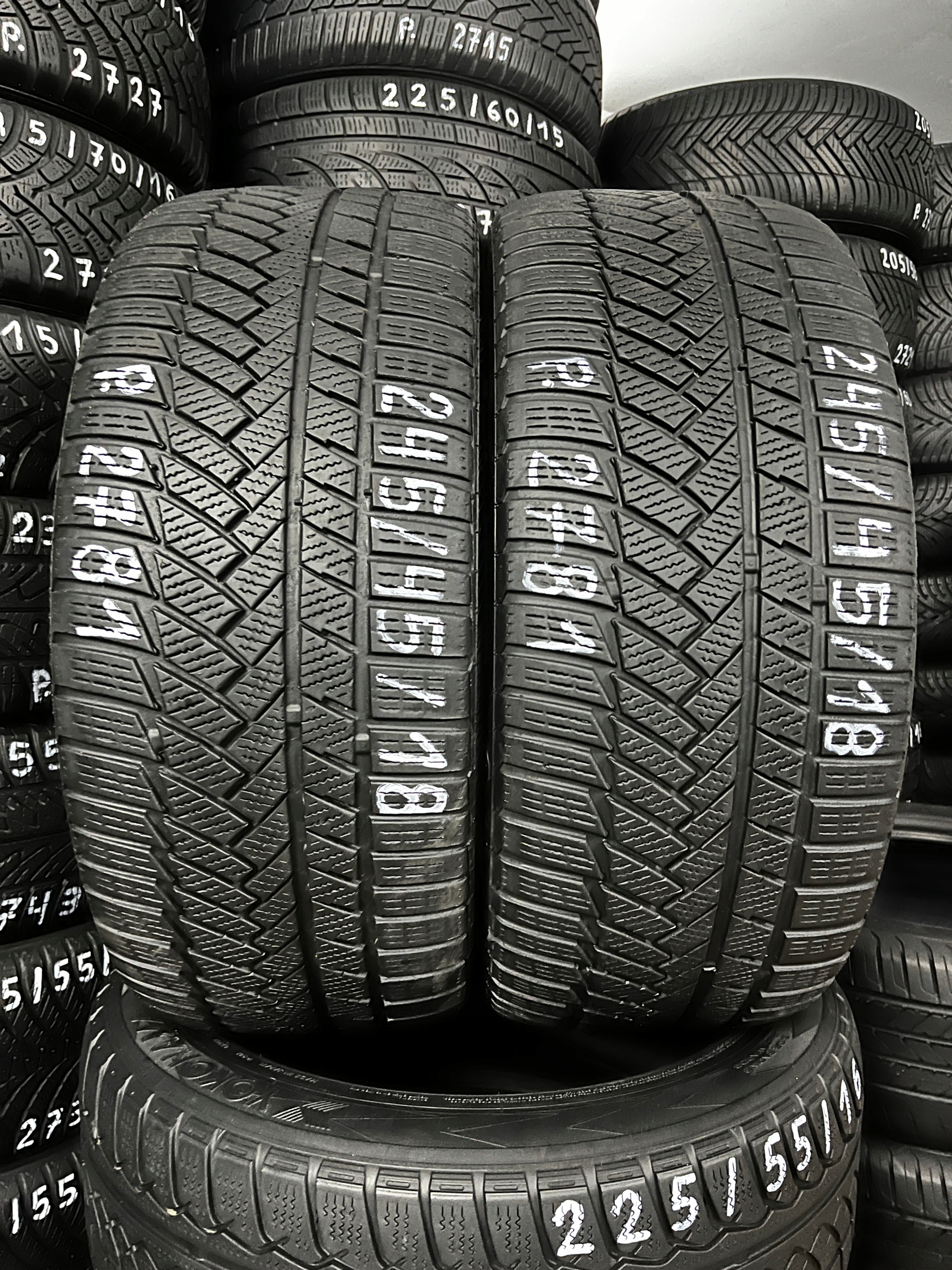 OPONY 245/45/18 CONTINENTAL WINTER CONTACT TS 850P SSR RSC 2020 rok 100V Kod producenta 03539100000