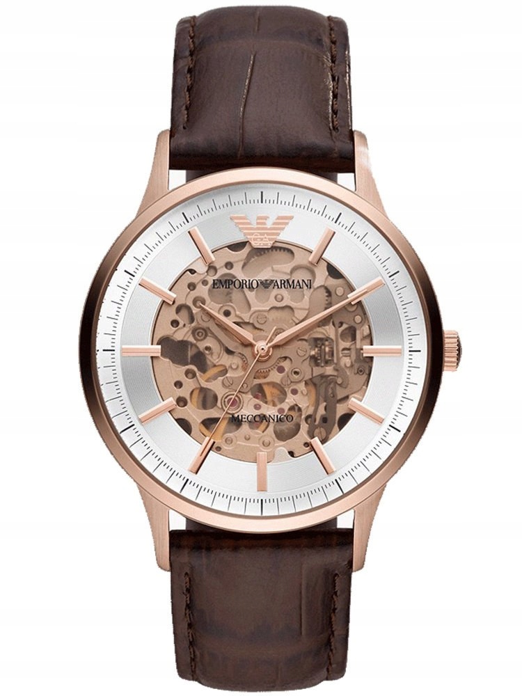 Pánské hodinky Emporio Armani Skeleton Automatic AR60039 (zi055b)