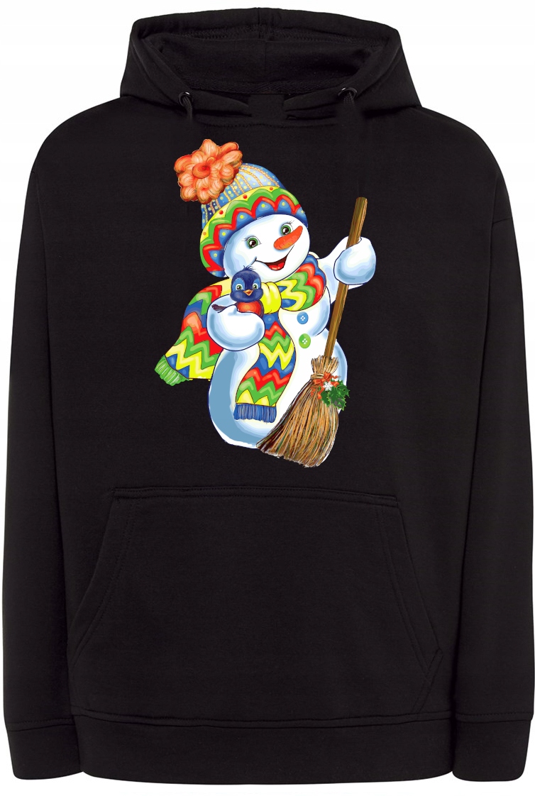 Mikina Svatá pánská s potiskem Sněhulák vel. 4XL