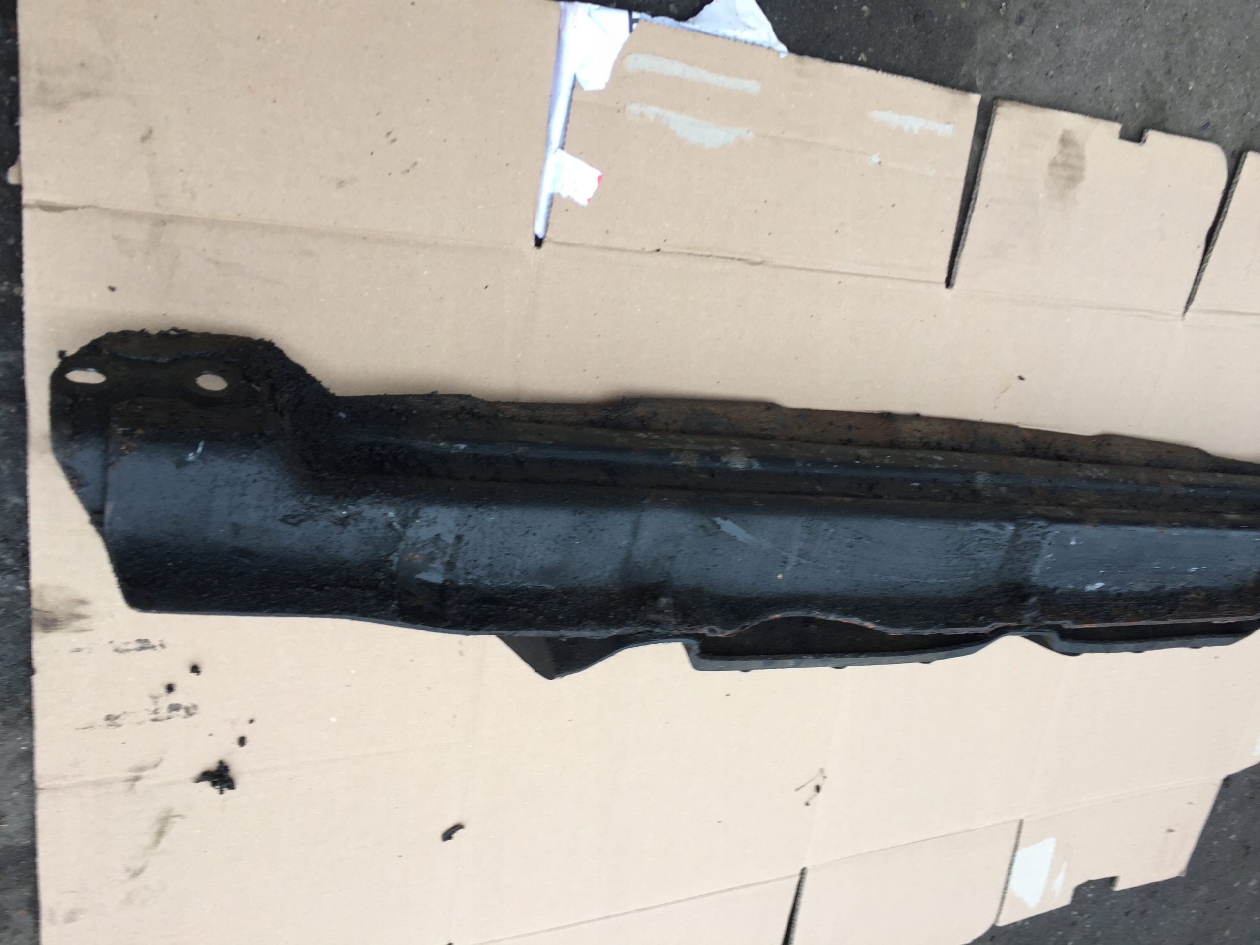 AUDI Q7 4L sider below bumper pillar front