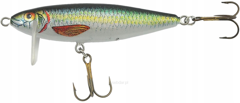 Wobler boleniowy Jaxon Holo Select Bolek 8cm 15g 0,5m-2m wolno tonący Uc